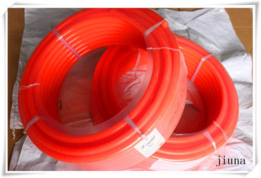 Orange Polyurethane Round Belt Diameter 15mm With Surface Smooth