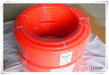 Orange Polyurethane Round Belt Diameter 15mm With Surface Smooth