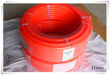 Orange Polyurethane Round Belt Diameter 15mm With Surface Smooth