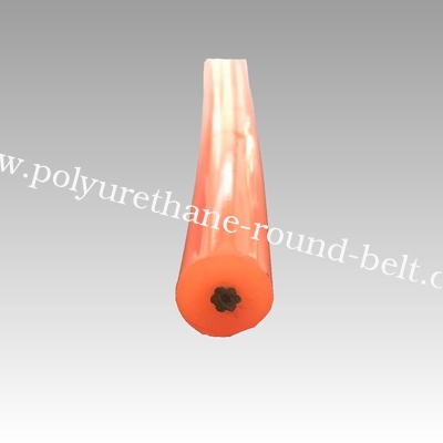 Smooth Surface Pu Round Belt  Import Raw Material 90A 1.25g/Cm3
