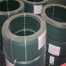 Drak Green Color Rough Polyurethane Round Belt For Textile , Pu Round Belt