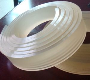 Solvent Resistant Screen Printing Squeegee , PU Polyester Flat Belt