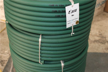 PU round belt pulleys 85A Green Transmission belt For Machine