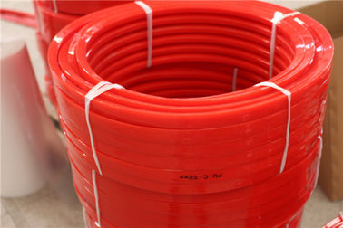 HighTensile And Tear Strength  Red Polyurethane V Belt  for Conveyor  Floor And Roof  Tiles Conveying