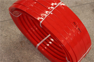 HighTensile And Tear Strength  Red Polyurethane V Belt  for Conveyor  Floor And Roof  Tiles Conveying