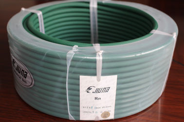 Green  85A  rough  Polyurethane Round Belt    Packing Machine