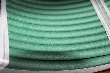 Green  85A  rough  Polyurethane Round Belt    Packing Machine