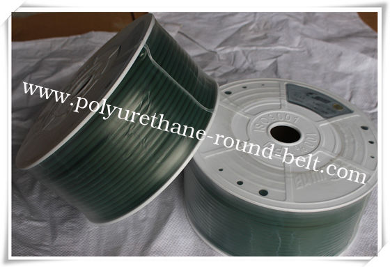 Power Transmission PU Round Belt For Textile Machines , Hardness 90A